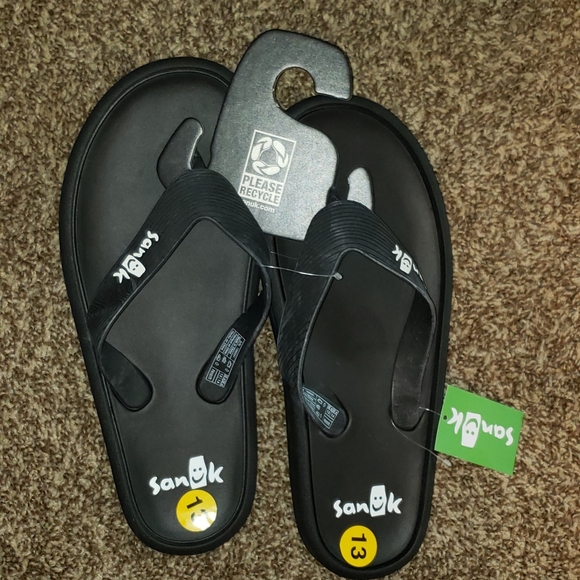 Sanuk Other - SANUK SIDEWALKER RUBBER FLIP FLOPS SANDALS NEW